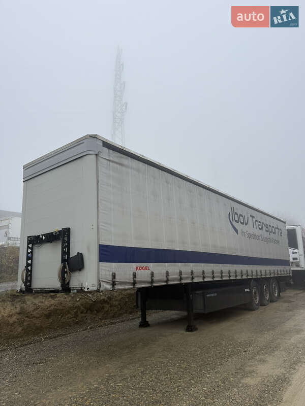 Тентований борт (штора) - напівпричіп Kogel S 24 2019 в Чернівцях