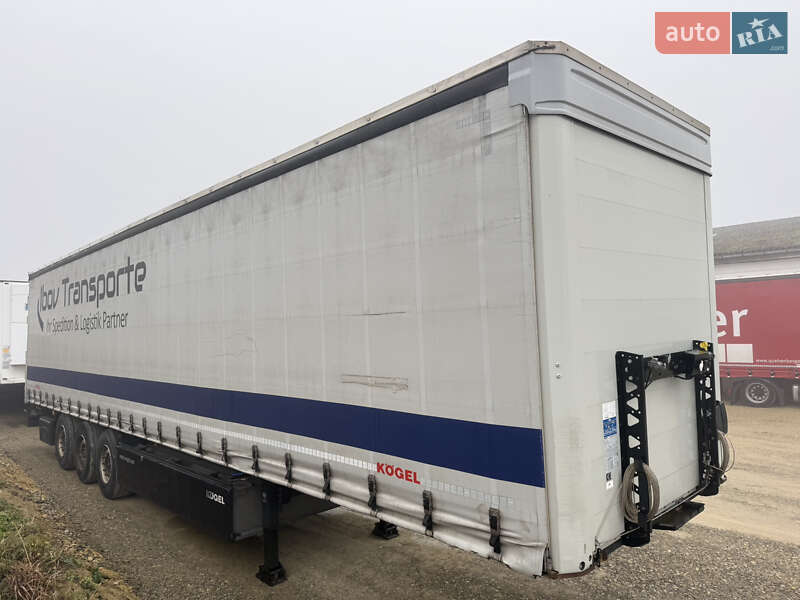 Тентований борт (штора) - напівпричіп Kogel S 24 2019 в Чернівцях