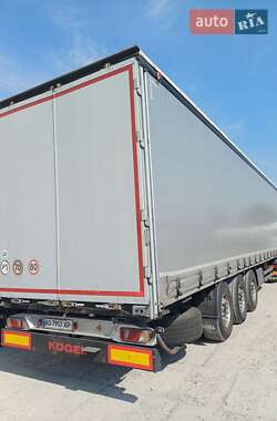 Тентований борт (штора) - прицеп Kogel S 24 2012 в Бедевлі