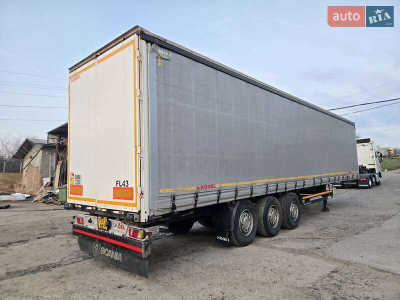 Тентованный борт (штора) - полуприцеп Kogel S 24 2014 в Болграде