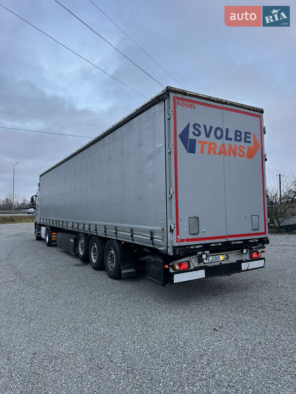 Тентованный борт (штора) - полуприцеп Kogel S 24 2016 в Житомире