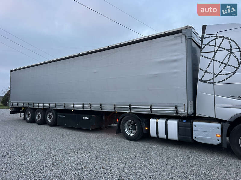 Тентованный борт (штора) - полуприцеп Kogel S 24 2016 в Житомире