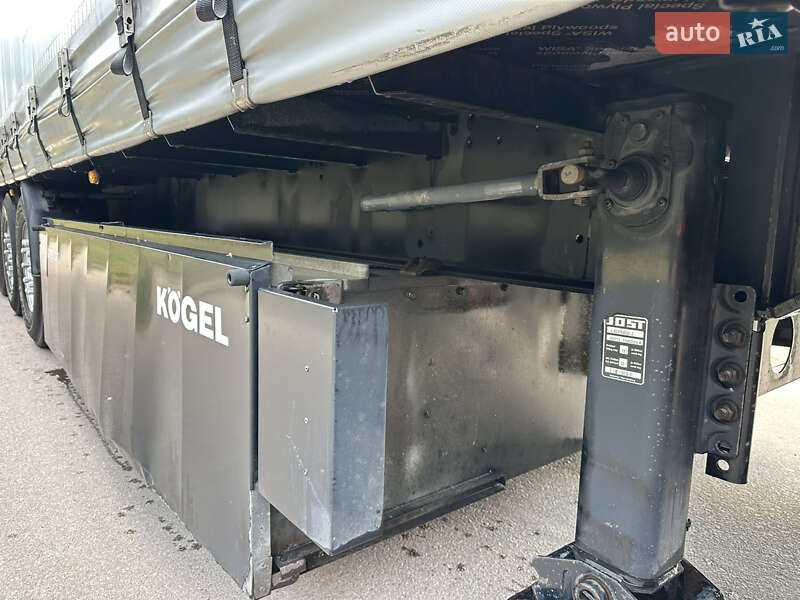 Тентованный борт (штора) - полуприцеп Kogel S 24 2016 в Житомире