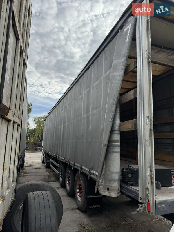 Тентованный борт (штора) - полуприцеп Kogel S 24 2006 в Павлограде