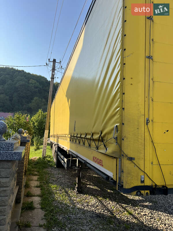Тентованный борт (штора) - прицеп Kogel S 24 2011 в Тячеве фото 2 Тентованный борт (штора) - прицеп Kogel S 24 2011 в Тячеве