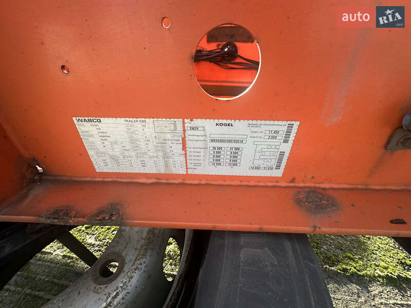 Контейнеровоз полуприцеп Kogel S 24 2008 в Золочеве