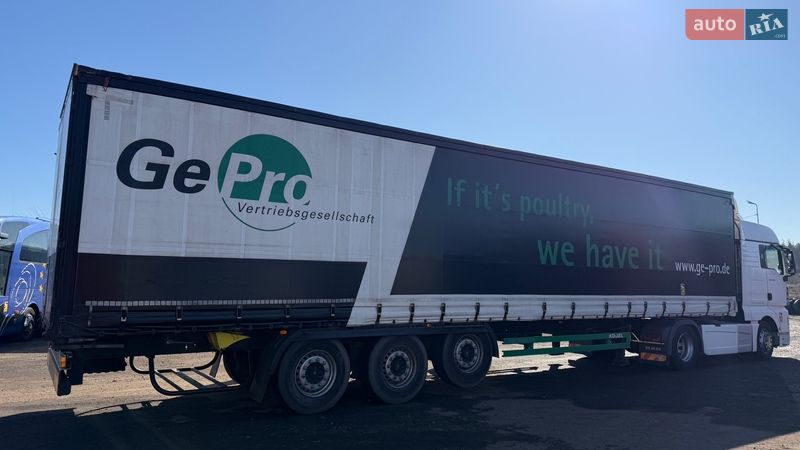 Тентований борт (штора) - напівпричіп Kogel S 24 2013 в Києві