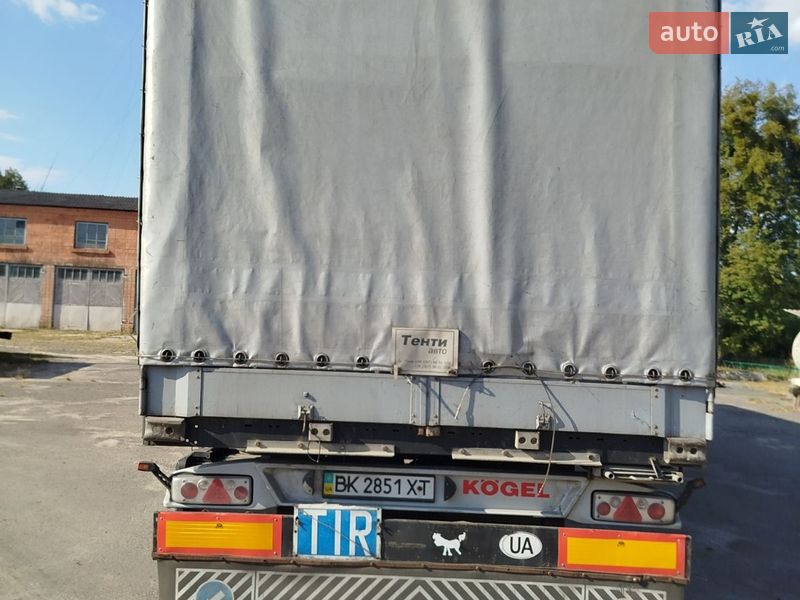 Бортовой полуприцеп Kogel S 24 2008 в Ровно