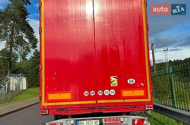 Тентованный борт (штора) - полуприцеп Kogel S 24 2013 в Сарнах