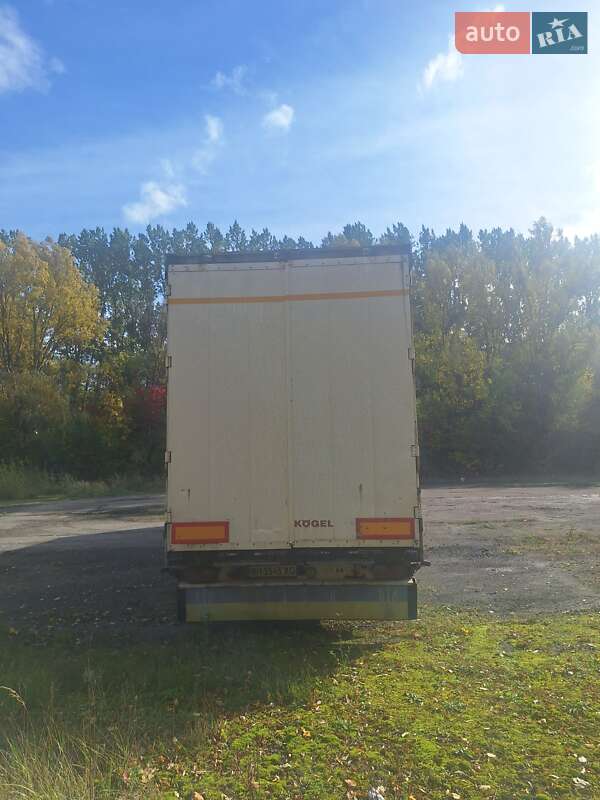 Тентованный борт (штора) - полуприцеп Kogel S 2006 в Ивано-Франковске