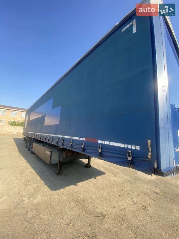 Тентований борт (штора) - напівпричіп Kogel SAF 2015 в Луцьку