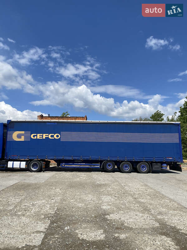 Тентований борт (штора) - напівпричіп Kogel SAF 2006 в Сторожинці