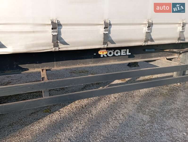 Тентований борт (штора) - напівпричіп Kogel SAF 2011 в Чорткові