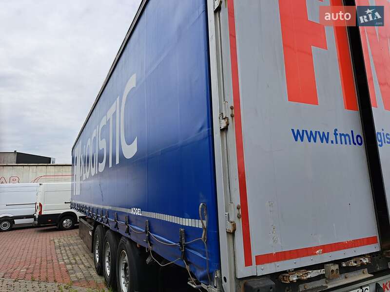 Тентованный борт (штора) - полуприцеп Kogel SAF 2016 в Киеве фото 4 Тентованный борт (штора) - полуприцеп Kogel SAF 2016 в Киеве