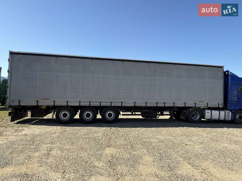 Тентований борт (штора) - напівпричіп Kogel SAF 2014 в Тячеві