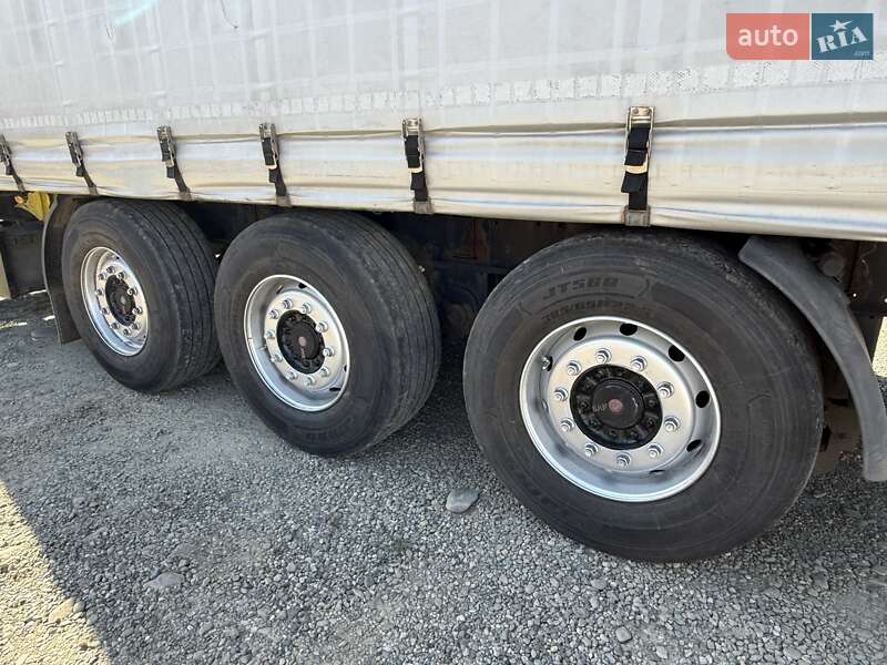 Тентований борт (штора) - напівпричіп Kogel SAF 2014 в Тячеві