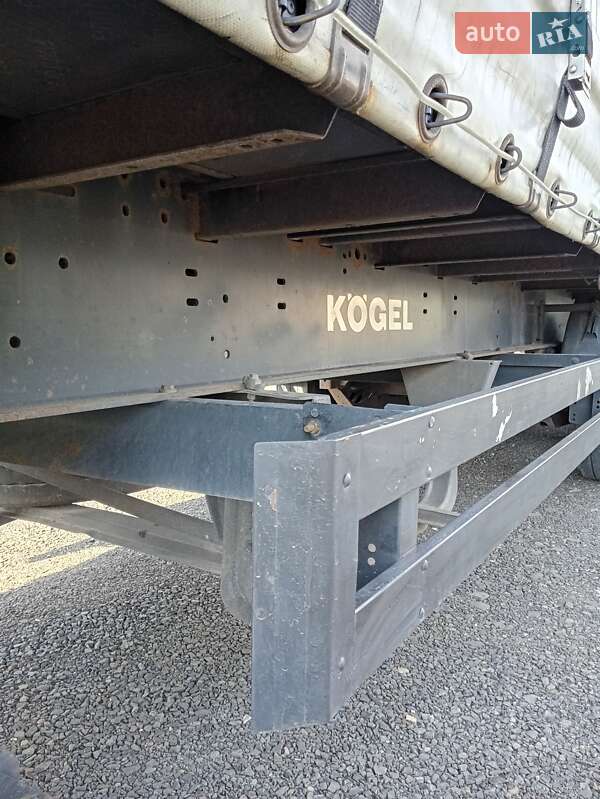 Тентованный борт (штора) - полуприцеп Kogel SAF 2010 в Луцке