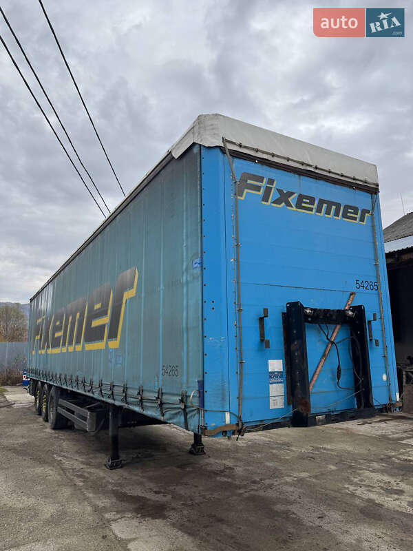 Тентованный борт (штора) - полуприцеп Kogel SAF 2007 в Калинах