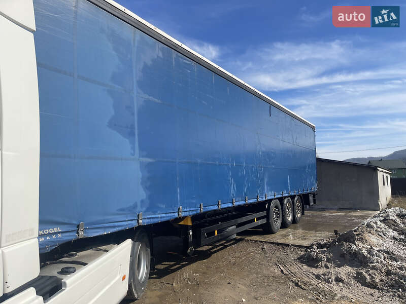 Тентованный борт (штора) - полуприцеп Kogel SAF 2008 в Тячеве