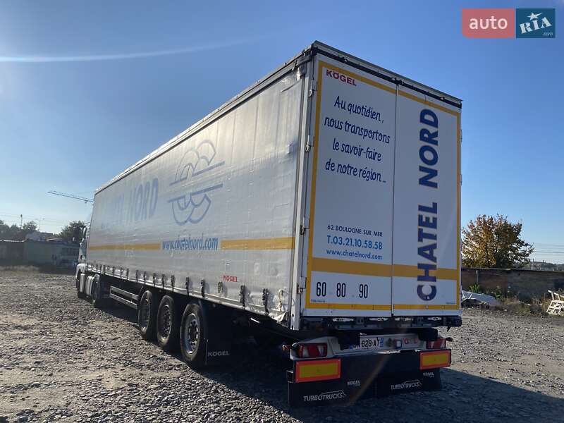 Тентованный борт (штора) - полуприцеп Kogel SAF 2015 в Виннице