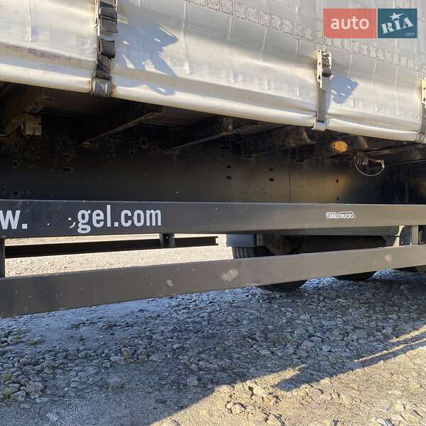 Тентованный борт (штора) - полуприцеп Kogel SAF 2015 в Виннице