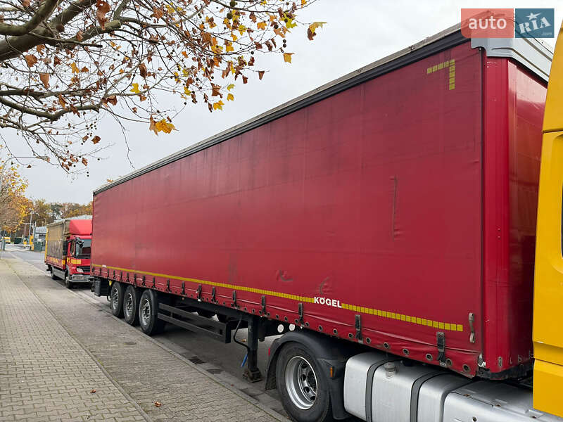 Тентованный борт (штора) - полуприцеп Kogel SAF 2017 в Луцке фото 3 Тентованный борт (штора) - полуприцеп Kogel SAF 2017 в Луцке