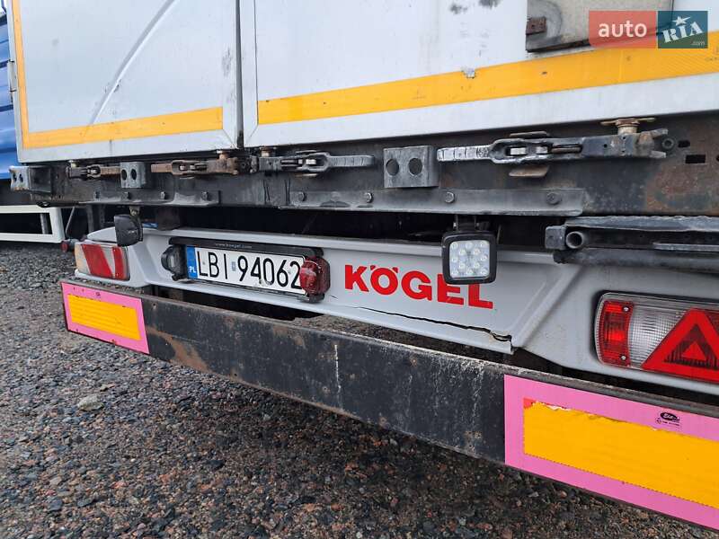 Тентованный борт (штора) - полуприцеп Kogel SAF 2013 в Подольске