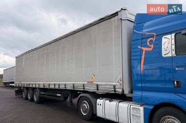 Тентований борт (штора) - напівпричіп Kogel SAF 2016 в Умані