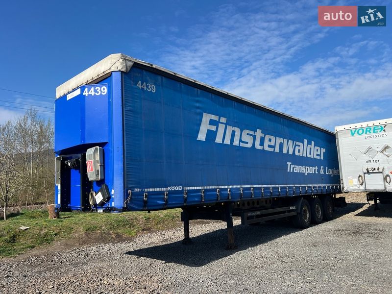 Тентованный борт (штора) - полуприцеп Kogel SAF 2015 в Хусте фото 2 Тентованный борт (штора) - полуприцеп Kogel SAF 2015 в Хусте