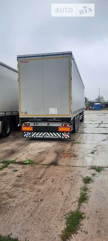 Тентованный борт (штора) - полуприцеп Kogel SN 24 2013 в Шостке