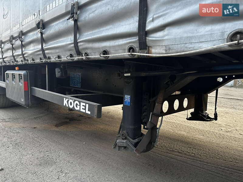 Тентований борт (штора) - напівпричіп Kogel SN 24 2013 в Луцьку