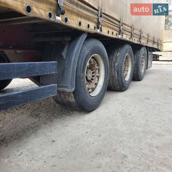 Тентованный борт (штора) - полуприцеп Kogel SN 24 2005 в Днепре