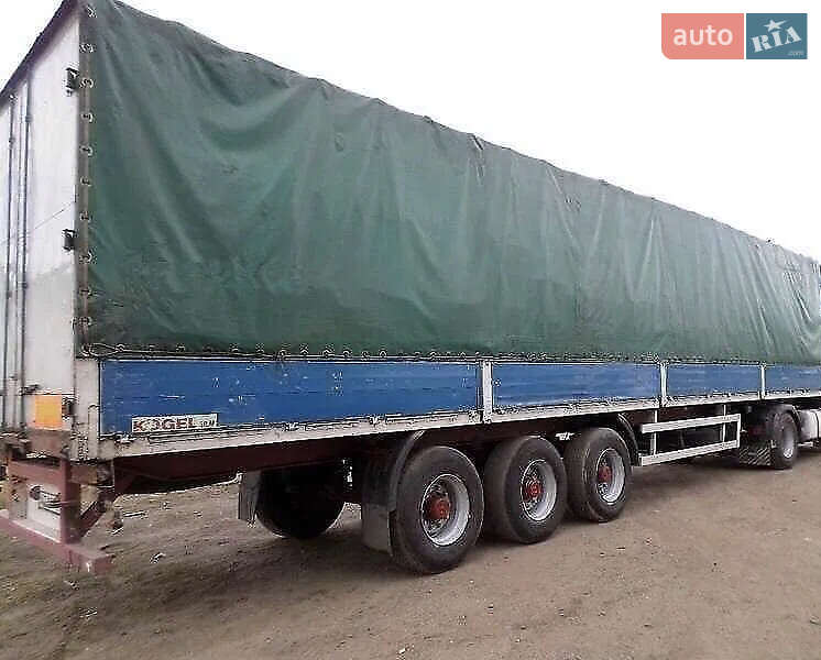 Тентований борт (штора) - напівпричіп Kogel SN 24 1997 в Івано-Франківську