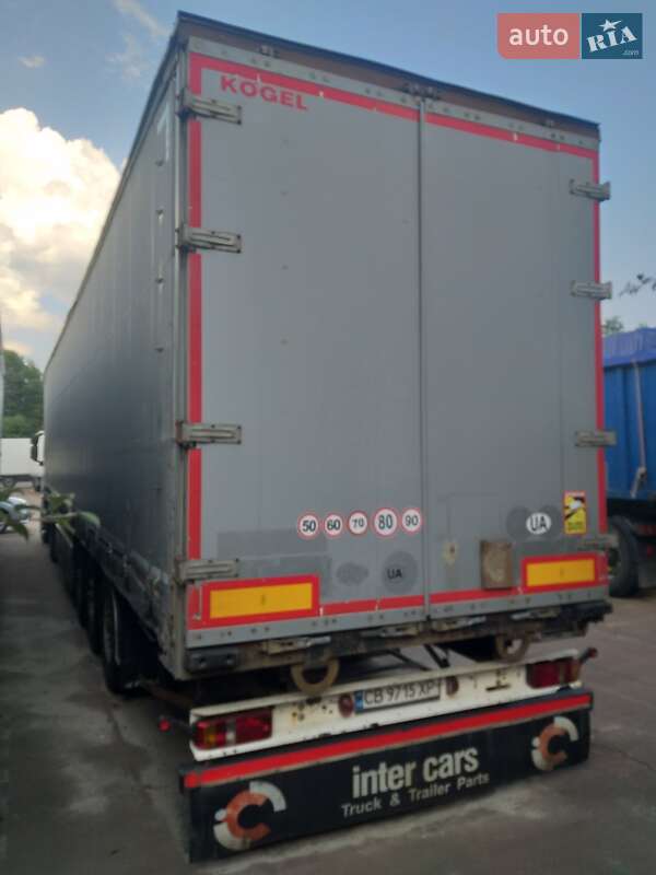 Тентованный борт (штора) - полуприцеп Kogel SN 24 2011 в Чернигове