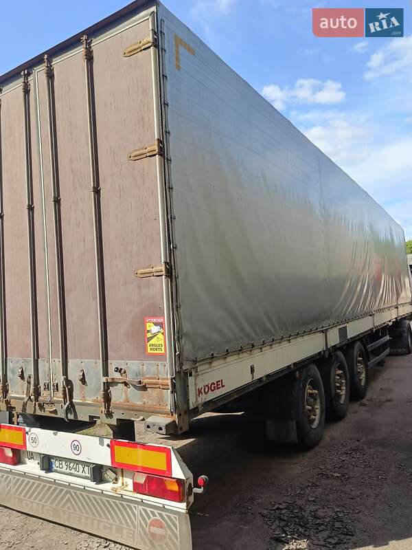Бортовой полуприцеп Kogel SN 24 2002 в Чернигове фото 5 Бортовой полуприцеп Kogel SN 24 2002 в Чернигове