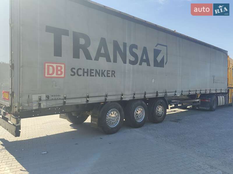 Тентованный борт (штора) - полуприцеп Kogel SN 24 2009 в Кременце