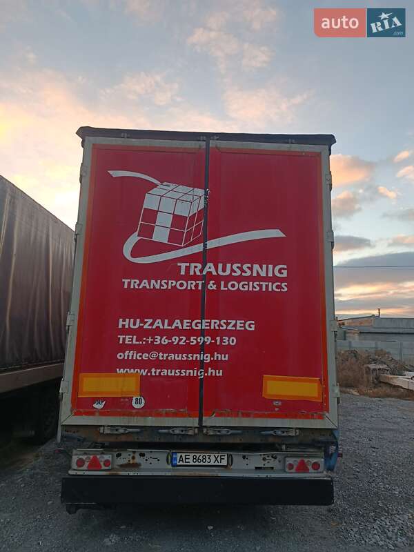 Тентований борт (штора) - напівпричіп Kogel SN 24 2008 в Кам'янському