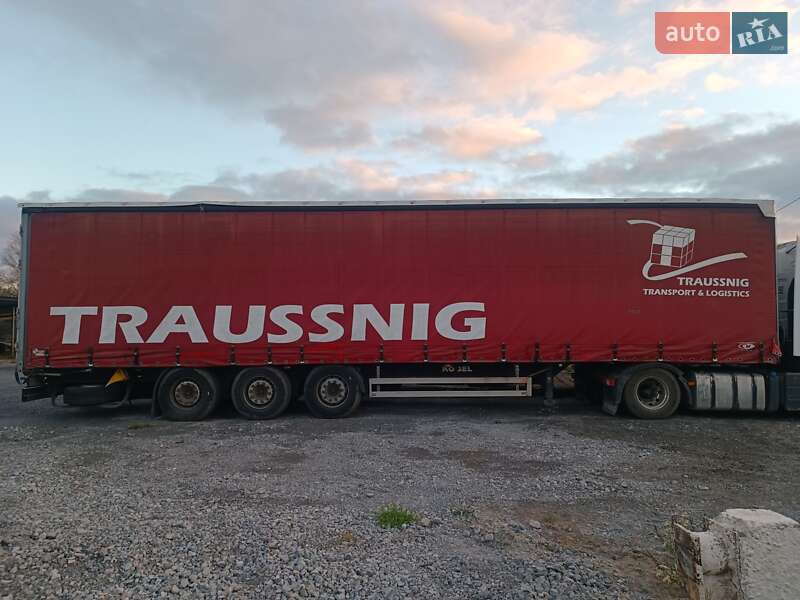 Тентований борт (штора) - напівпричіп Kogel SN 24 2008 в Кам'янському