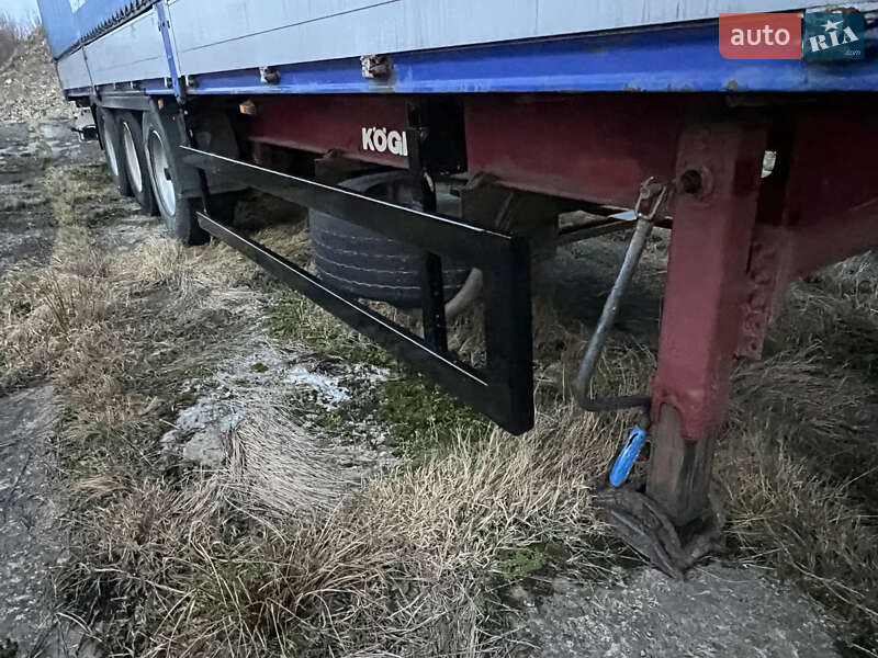 Бортовий напівпричіп Kogel SN 24 2005 в Дрогобичі