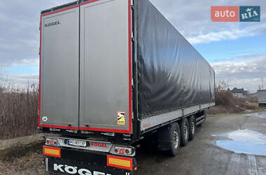 Тентованный борт (штора) - полуприцеп Kogel SN 24 2010 в 