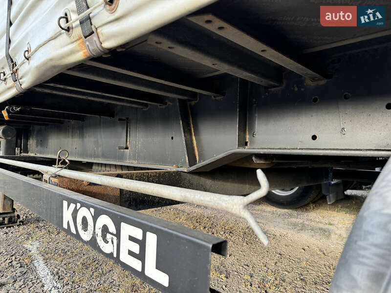 Тентованный борт (штора) - полуприцеп Kogel SN 24 2015 в Луцке