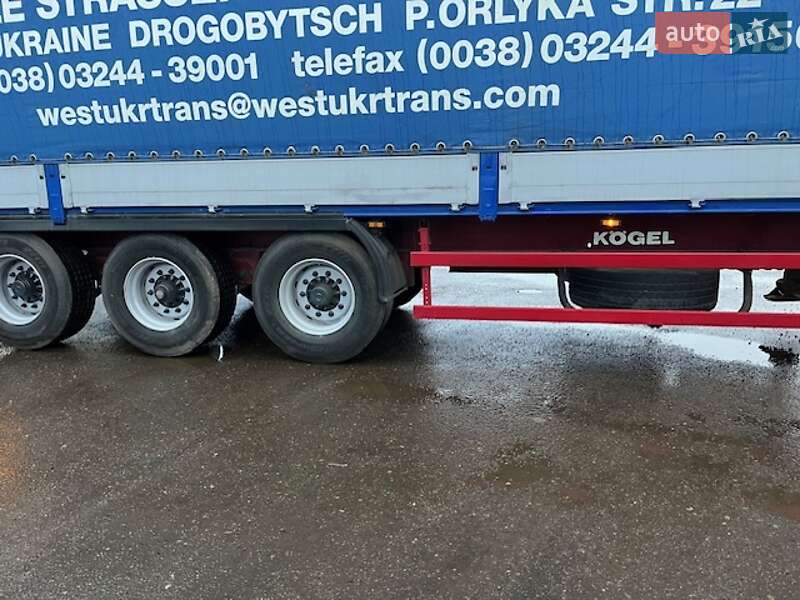 Бортовой полуприцеп Kogel SN 24 2006 в Дрогобыче
