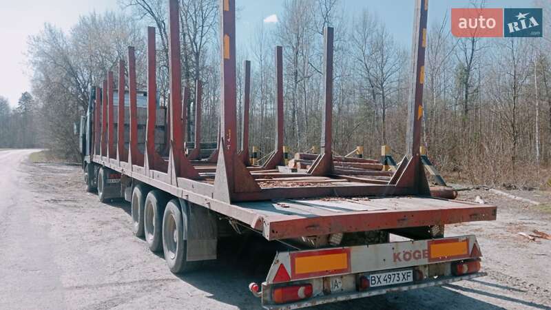Лісовоз / Сортиментовоз - напівпричіп Kogel SN 24 1998 в Шепетівці