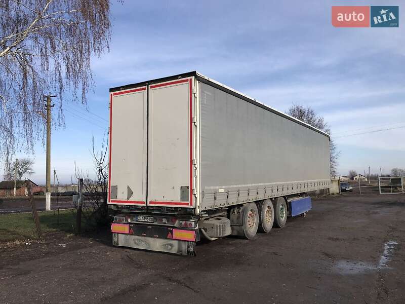Тентованный борт (штора) - полуприцеп Kogel SN 24 2008 в Носовке
