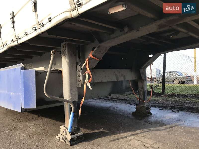 Тентованный борт (штора) - полуприцеп Kogel SN 24 2008 в Носовке