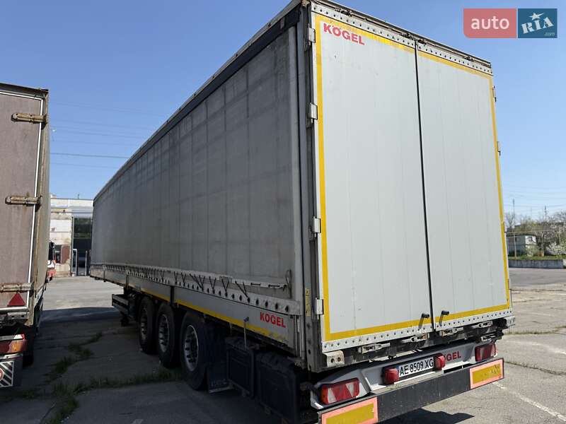 Тентованный борт (штора) - полуприцеп Kogel SN 24 2013 в Днепре фото 13 Тентованный борт (штора) - полуприцеп Kogel SN 24 2013 в Днепре
