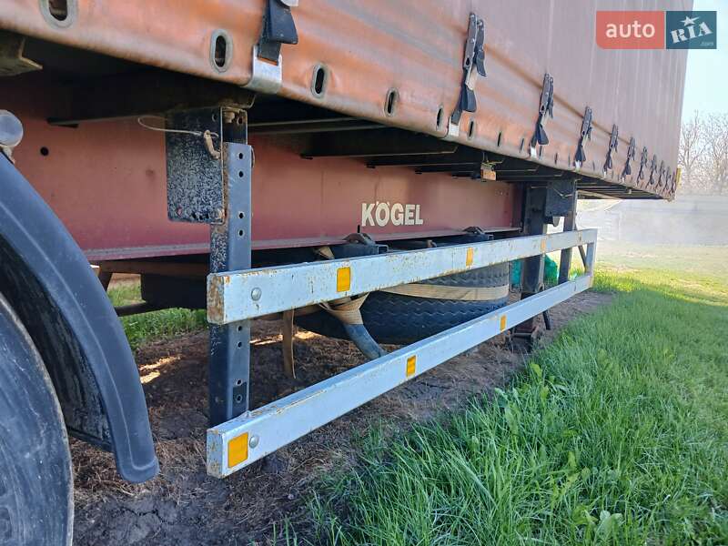 Тентований борт (штора) - напівпричіп Kogel SN 24 2005 в Шаргороді