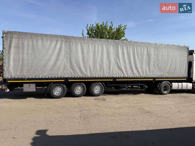 Тентованный борт (штора) - полуприцеп Kogel SN 24 2001 в 
