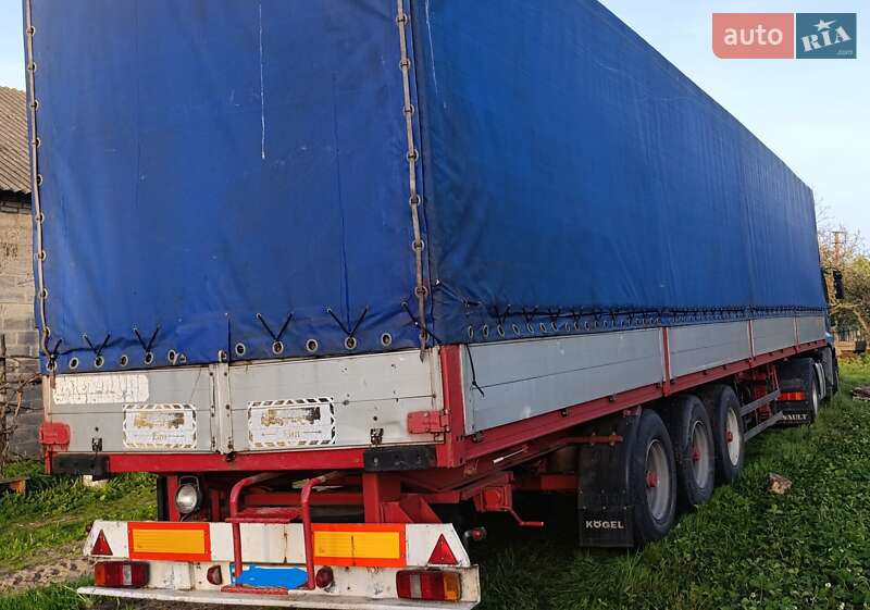 Бортовий напівпричіп Kogel SN 24 1993 в Луцьку