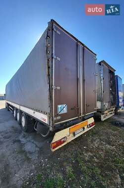Тентованный борт (штора) - полуприцеп Kogel SN 24 2001 в 